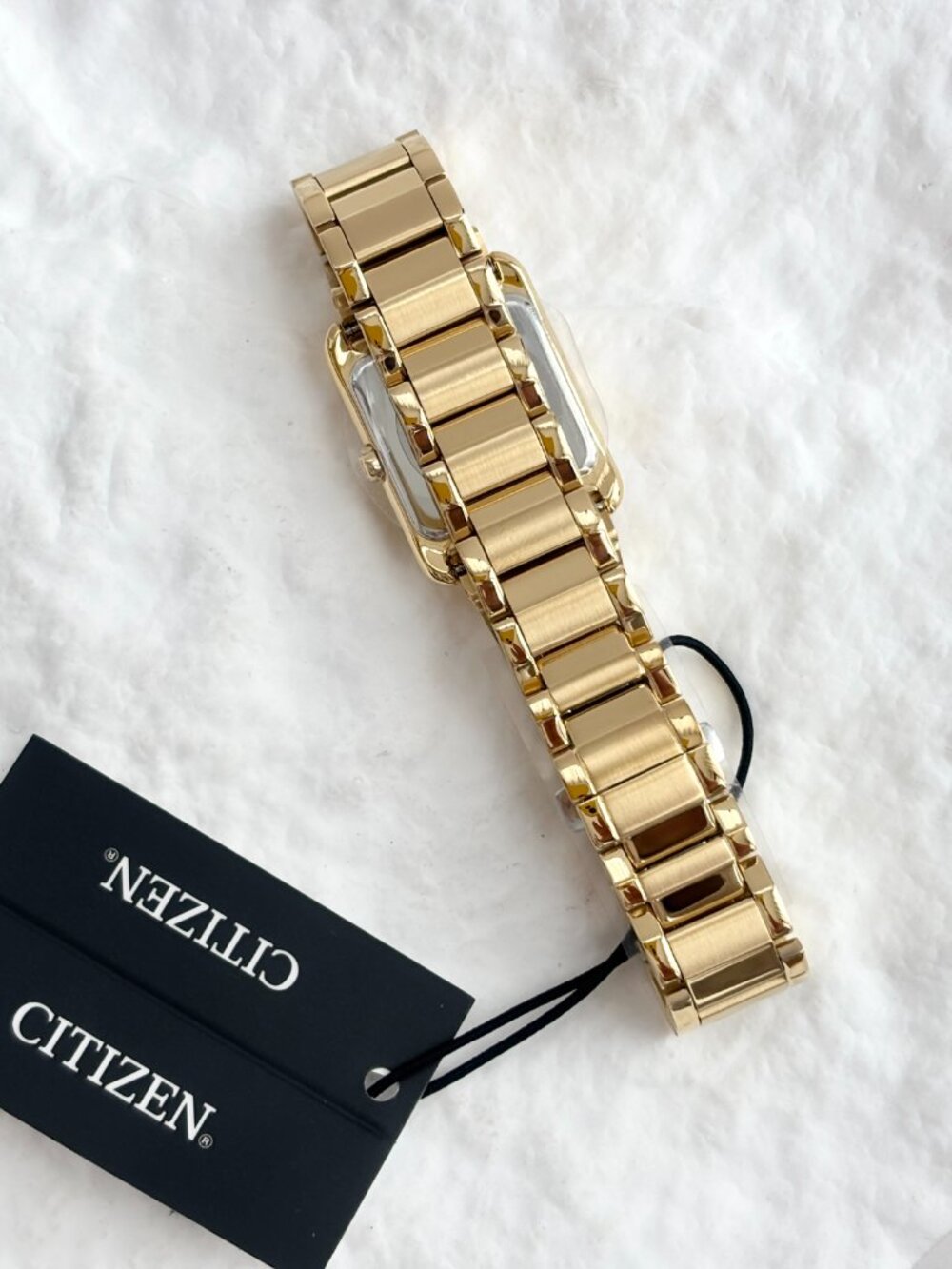 NEW Bianca White Mother of Pearl Gold-Tone ew5602-57d Citizen Ladies Wrist Watch - Picture 7 of 16